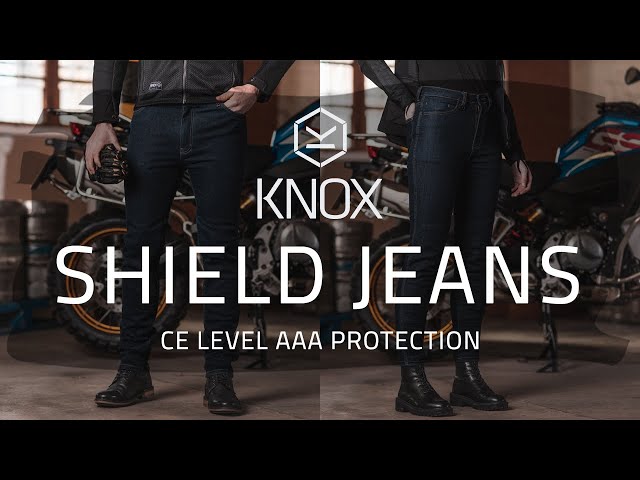 Knox Shield Jeans – Genuine single layer – now AAA CE Approved