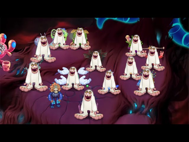 Shadow Islet but it's all Mammotts (Mammott Islet) {My Singing Monsters}