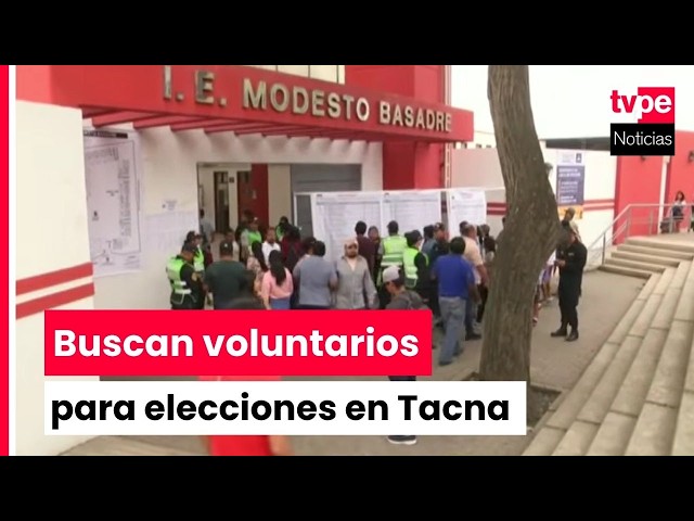 The Ombudsman's Office is seeking 248 volunteers to monitor elections in Tacna.