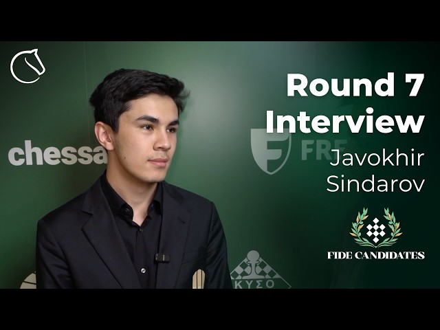 The win streak is over! - Javokhir Sindarov | Round 7 | Candidates 2026