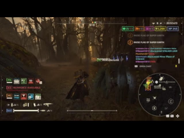 Helldivers 2.Fighting my teamate