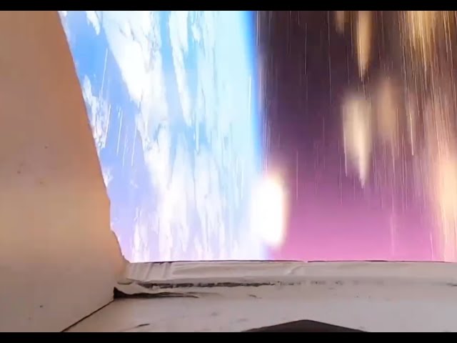 REAL TIME! Varda W3 LEO to Earth ReEntry