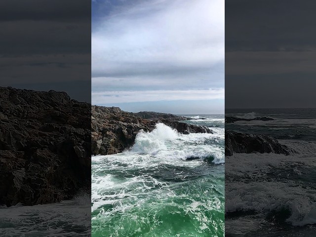 High Tide Ocean Waves - Relaxing Sounds 🌊 #soundsforrelaxation #myrelaxation #oceanwaves