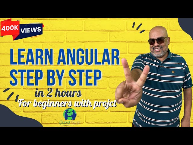 Angular Tutorial for Beginners | Learn Angular Step by step | Angular Tutorial