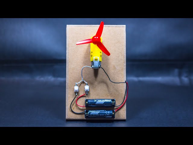 How To make DC motor Forward and Reverse | School Science Project