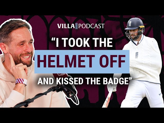 "I took the helmet off and kissed the badge" | Chris Woakes | Aston Villa Podcast