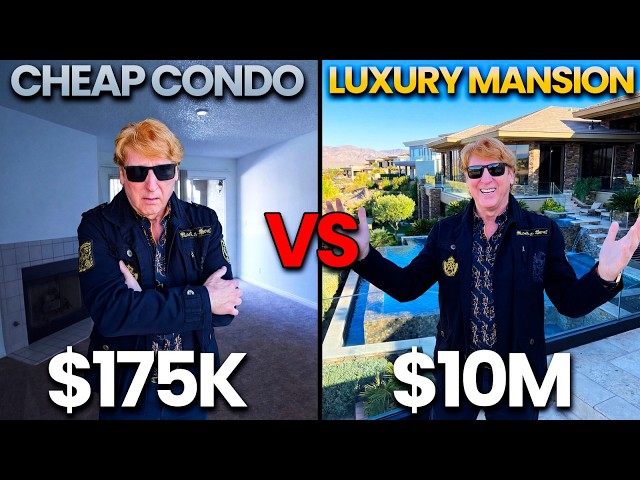 CHEAP CONDO VS LUXURY MANSION TOUR!