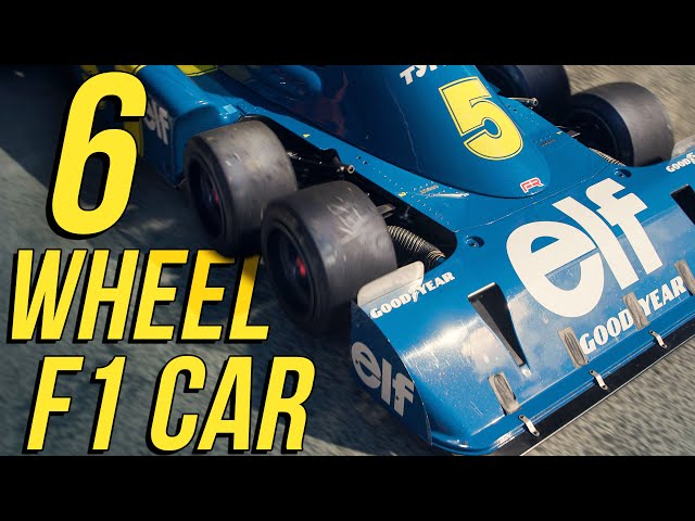 ONBOARD The 6-Wheeled F1 Car - Tyrrell P34 at Zandvoort - HQ Engine Sound