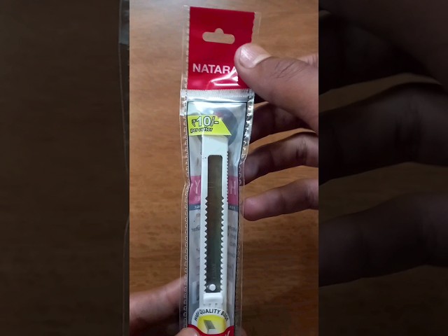 Nataraj Handy Cutter Unboxing Mrp-10