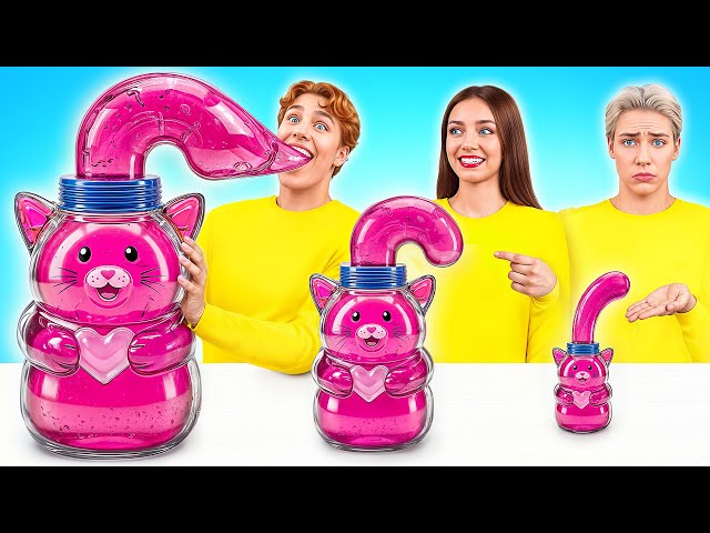 Big, Medium and Small Plate Challenge | Funny Cooking Tricks by Multi DO Challenge