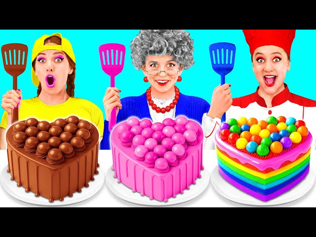 Me vs Grandma Cooking Challenge | Simple Kitchen Recipes by PaRaRa Challenge