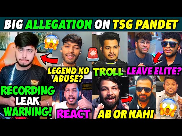 TSG Pandet vs Xdivine Full Explained 🤯, Gaming Aura React on Matter, Mr Jay Reply on Leaving Elite?🚨