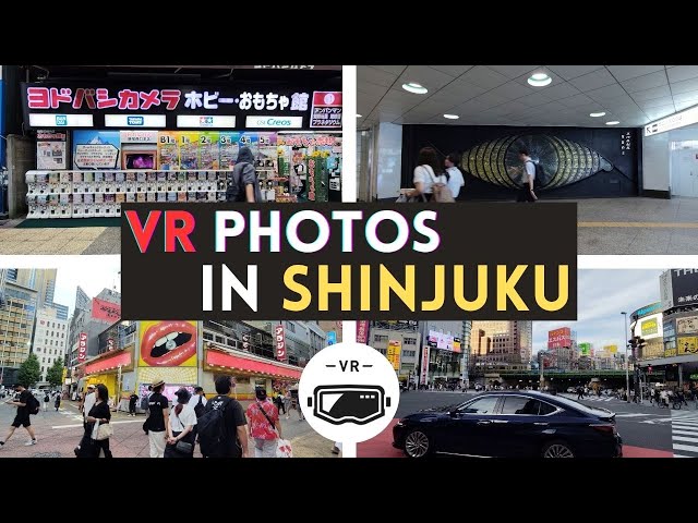 [VR180 3D] Spatial Photographies in west-Shinjuku | 新宿