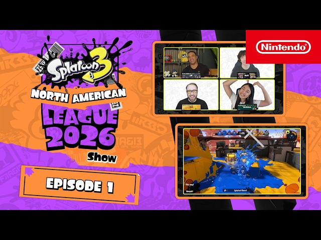 The Splatoon 3 North American League Show 2026 – Episode 1
