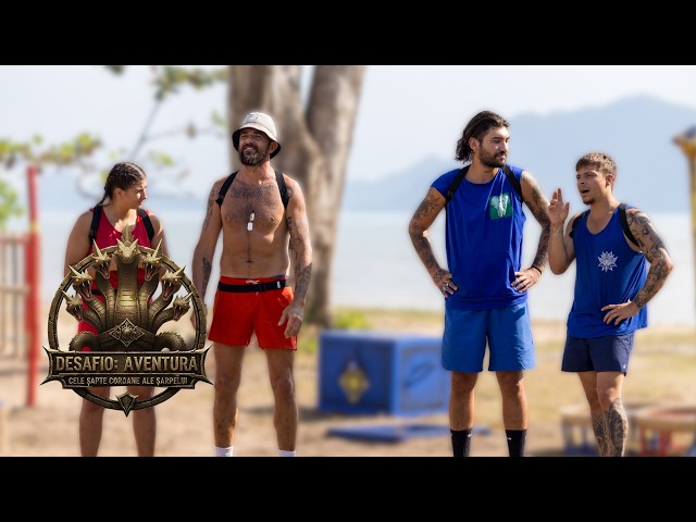 Începe Bătălia Căpitanilor! Dumbo, Coco, Rafa și Ian dau totul pe traseu | Desafio: Aventura