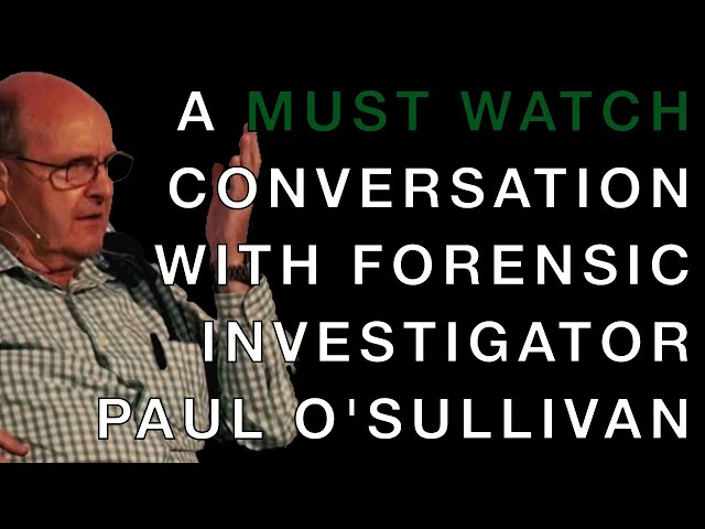 Paul O'Sullivan speaks openly about his experience with corruption in SA - a MUST SEE conversation.