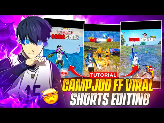 Viral Shorts Edit Like @CampJodff Free Fire Viral Shorts Editing Tutorial 🤯 Ff Shorts Edit YFYT