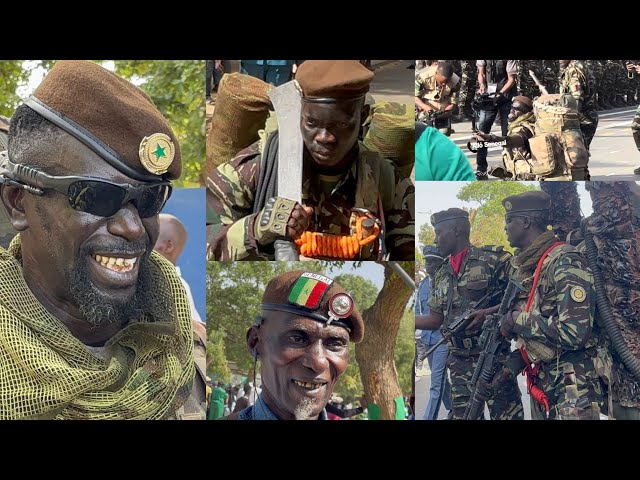 Incredible Show: seasoned commandos warm up the parade in front of the crowd, with motorcyclists.