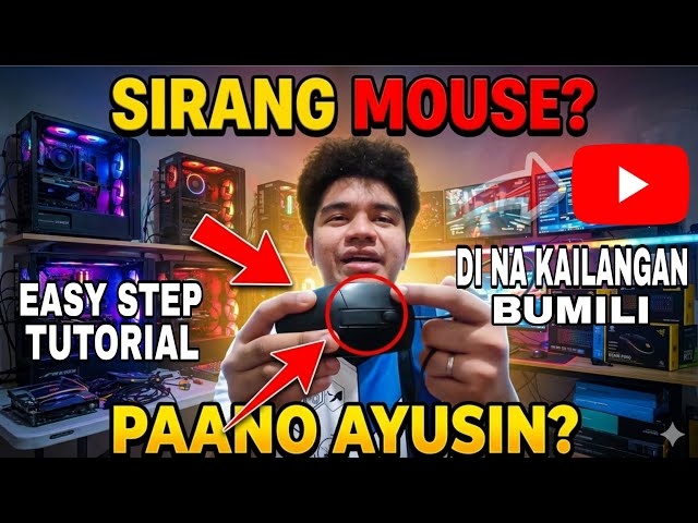 PAANO MAG AYOS NG MOUSE NG PC? 2026 | EASY STEP TUTORIAL | MADALI LANG AYUSIN