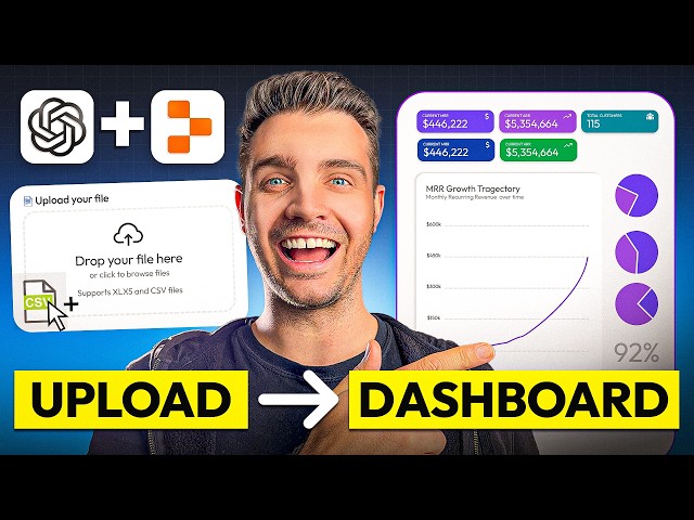 How to turn an Excel Into a Live Dashboard Website (ChatGPT + Replit Easy Workflow)