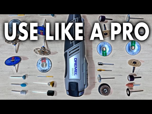 Last Dremel and bit guide you'll ever need