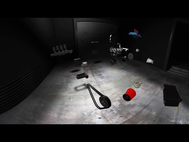 Engine Animation 360°