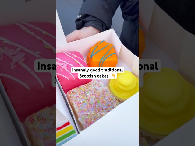 TRADITIONELLE SCHOTTISCHE KUCHEN (Ungefilterter Geschmackstest) Kuchen von Rebecca auf dem Barras...