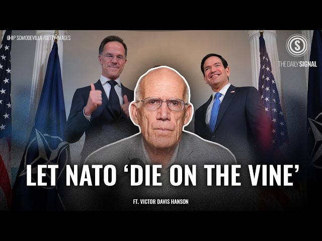 'We’ll Be Your Canada’: Brutal Reality Check for NATO Free-Riders | Victor Davis Hanson