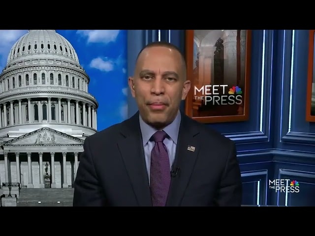 Leader Jeffries on NBC's Meet The Press