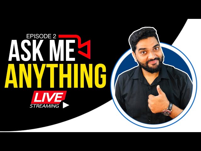 ASK ME ANYTHING LIVE (Episode 1) by Amit Kumarr @Readers Books Club​