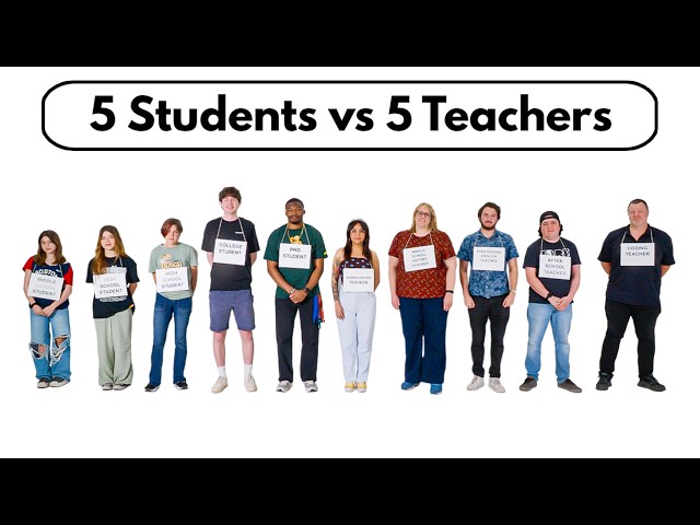 5 Students vs 5 Teachers
