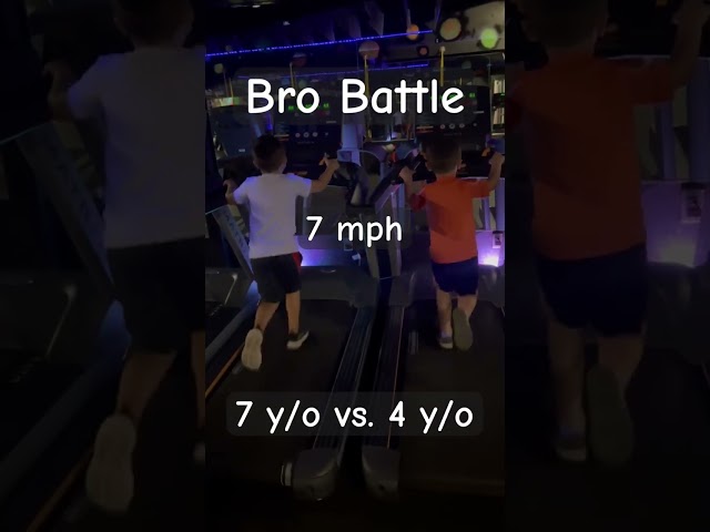 🏃‍♂️🏃‍♂️ Epic Treadmill Race: Max vs. Mav! Who Wins? 🏆💥