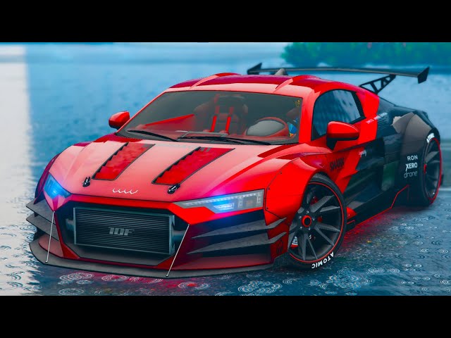 THE OBEY 10F WIDEBODY IS CRAZY! GTA 5 ONLINE! Vehicle Customization