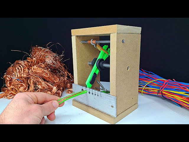 I Built a Wire Stripping Machine… It Changed Everything