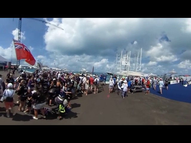 Welcome back to a victorious Emirates Team New Zealand - 360