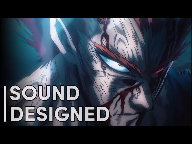 One Punch Man Season 3 Trailer - Garou VS Royal Ripper & Bug God | Sound Re-Design