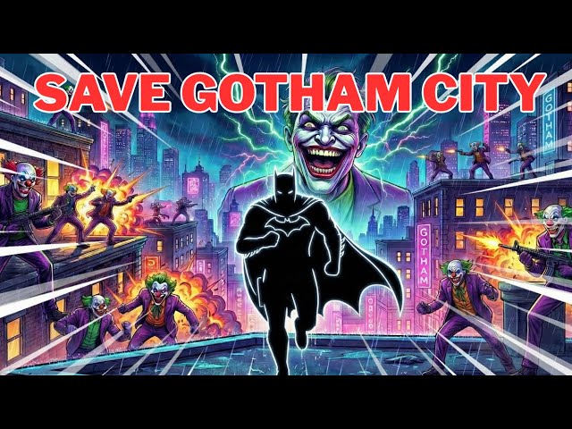 🦇 BATMAN vs JOKER: SAVE GOTHAM CITY! 💣🦇 STOP THE BOMB! 🏃‍♂️ Interactive Brain Break & Kids Workout 👊