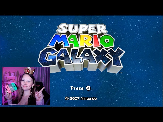 ASMR Super Mario Galaxy 🌙 Cozy Gameplay