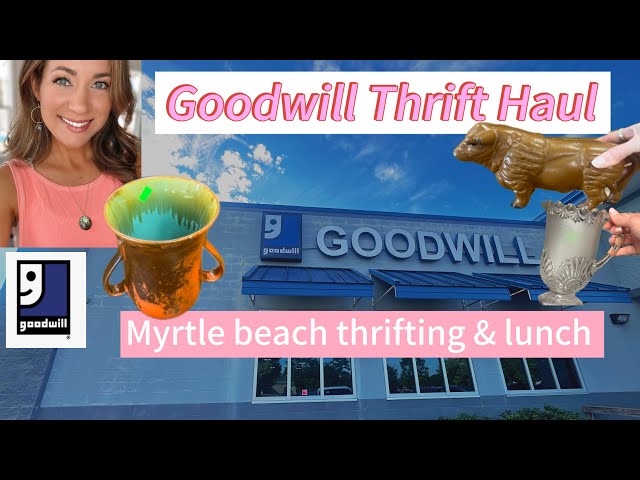 Goodwill Thrifting in Myrtle Beach || Amazing Finds!!! 