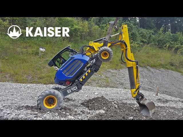 Kaiser excavator TAKES YOU ON A 360° ADVENTURE!