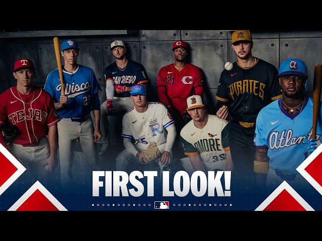 FIRST LOOK: New 2026 MLB City Connect uniforms revealed! (BTS at Nike City Connect Photoshoot 📸)
