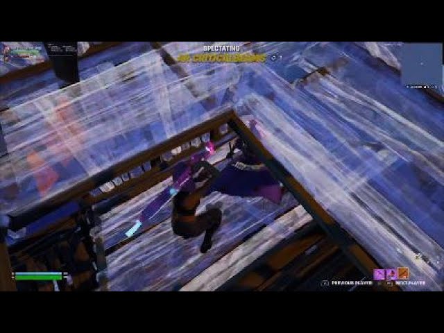 A fortnite montage but in Spectating mode
