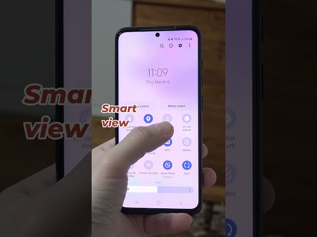 How to cast Samsung phone to Samsung smart TV