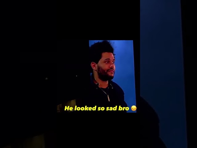 The Weeknd Getting Booed Off Stage