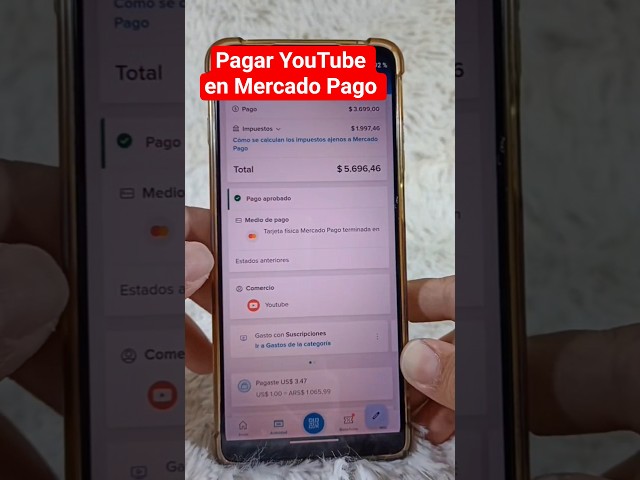 Pay YouTube with Mercado Pago 👍😎