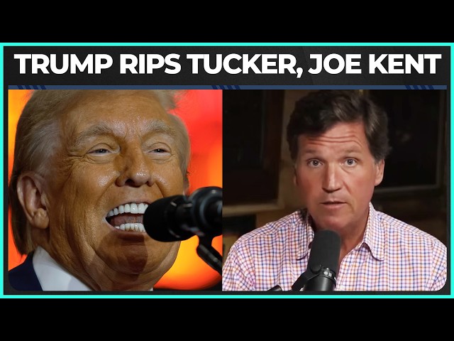 Trump's DERANGED Truth Social Rant Against Joe Kent, Tucker Carlson