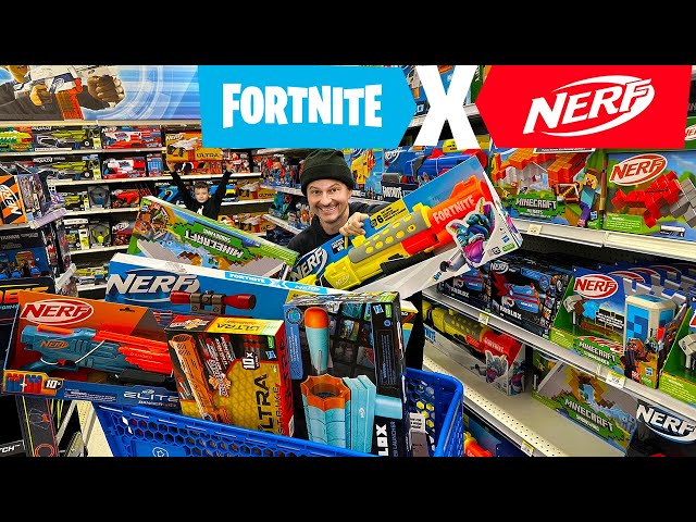 NERF FORTNITE Blasters at TOYS R US