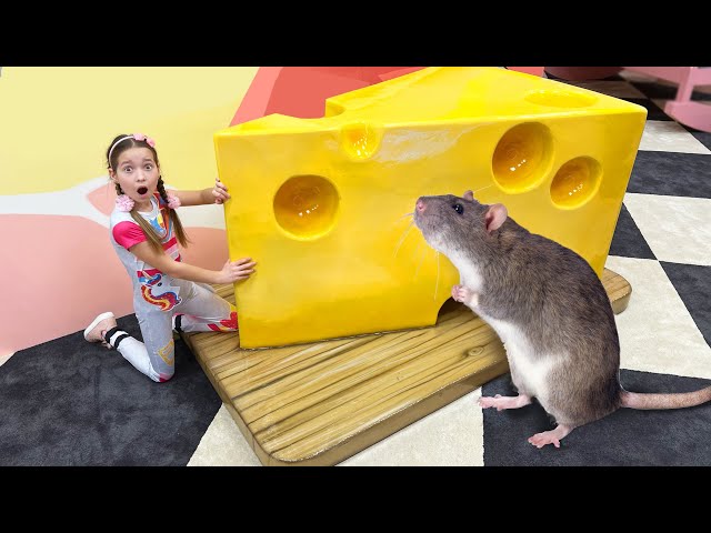 Sofia and magical stories on the playground and in the children's selfie museum