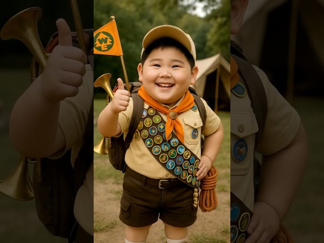 Up! Characters Brought to Life! #up #carl #ellie #russell #disney #pixar