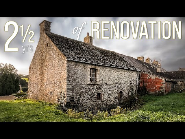 2.5 Year Neglected House Renovation | Timelapse